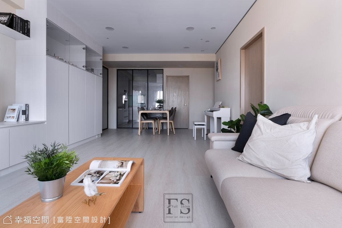 家，為我們圈出生活幸福的形狀｜現代風、混搭風｜30坪｜4房、2廳、2衛
