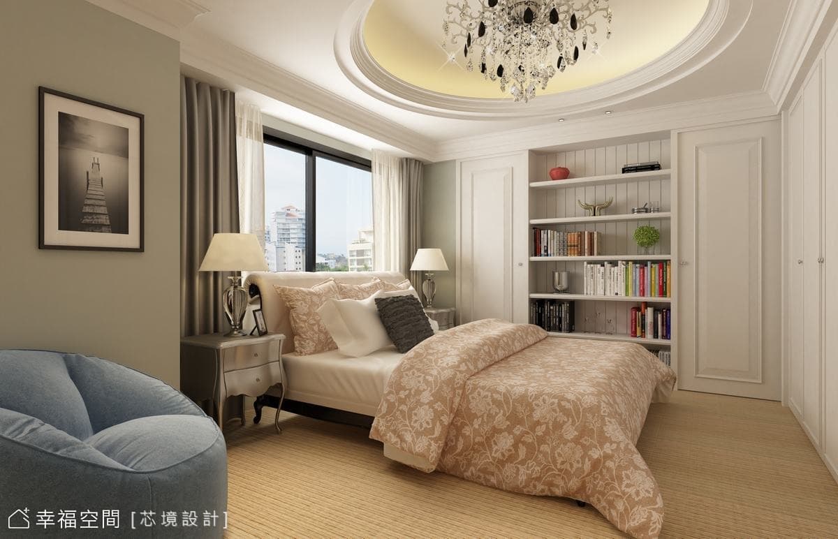 內斂奢華元素 砌築新古典大宅 美河市｜50坪｜3房、2廳、3衛