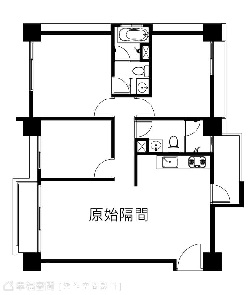 原始平面圖