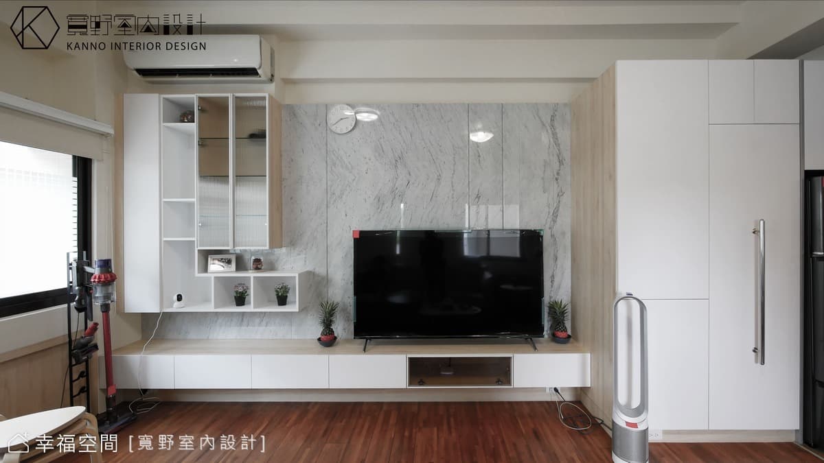 揉合木系質感 打造簡約現代宅│100坪
