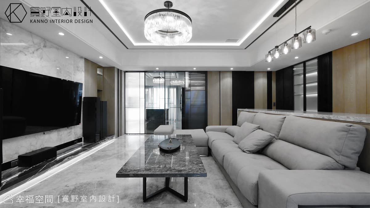 引墨悠境 凝縮石光|現代風|50坪