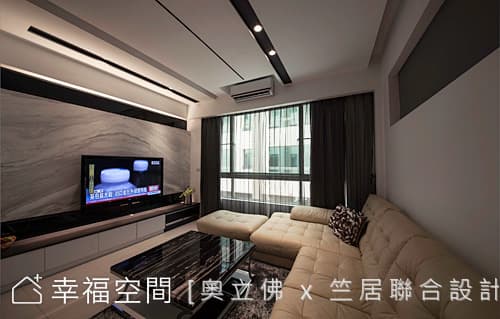 成就現代感摩登美宅 也能超easy|現代風|100坪