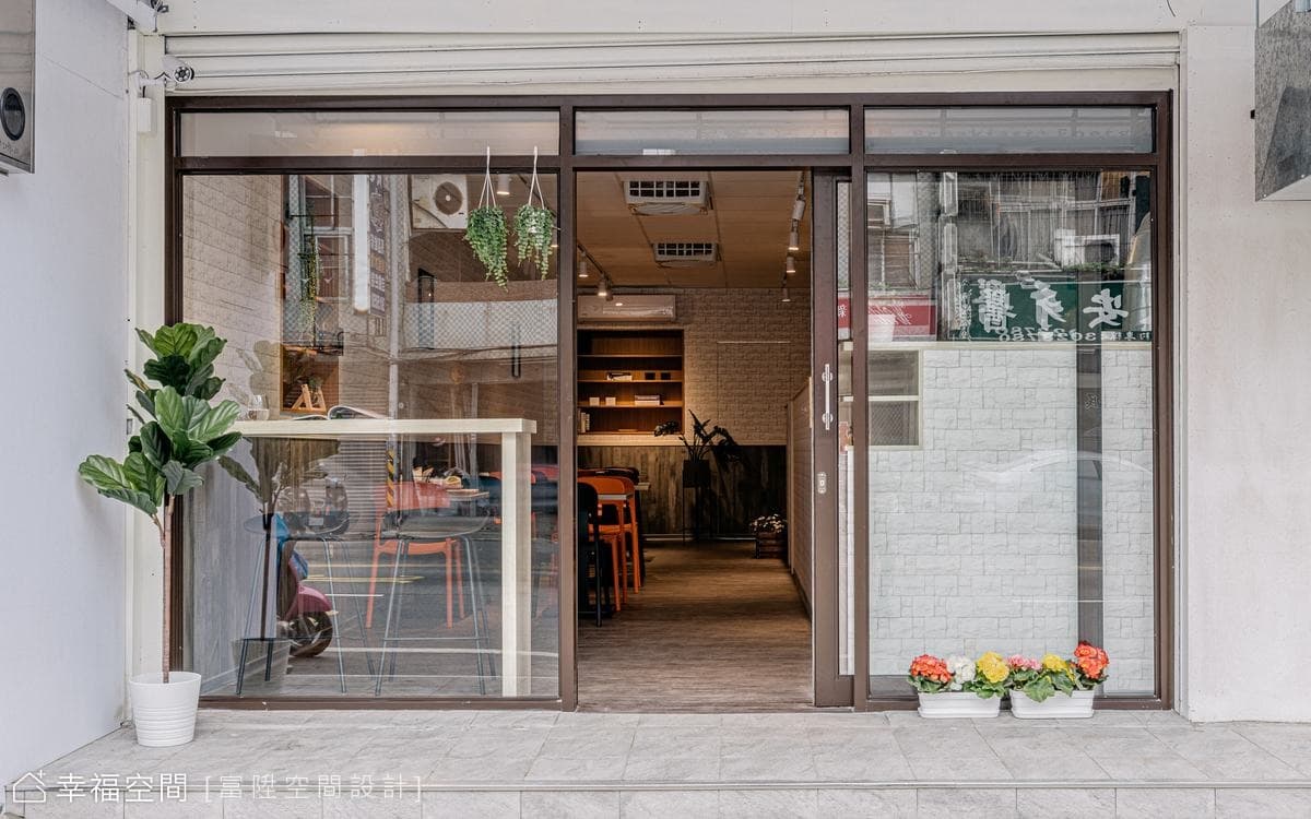 向陽小鎮 阿茂的早餐店|現代風、混搭風|20坪
