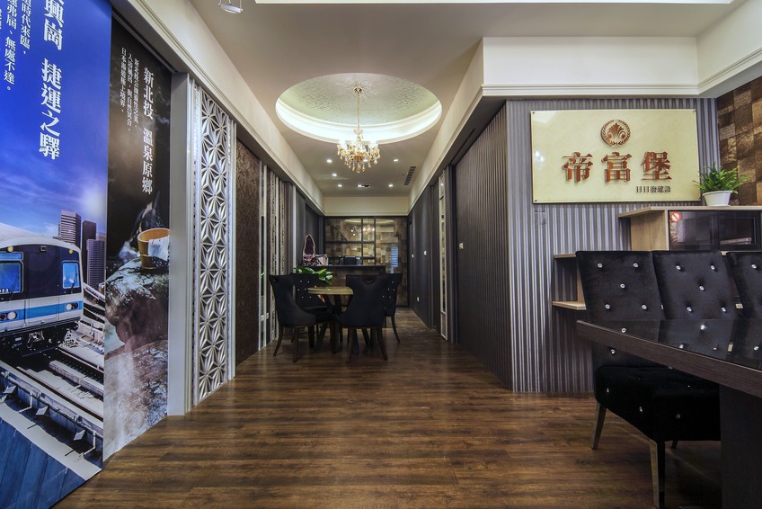室內裝潢圖片， 台北銷售中心設計施工