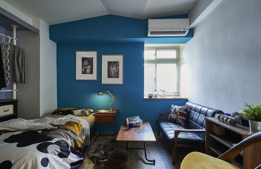 室內裝潢圖片， 第宅設計-靜謐的土耳其藍