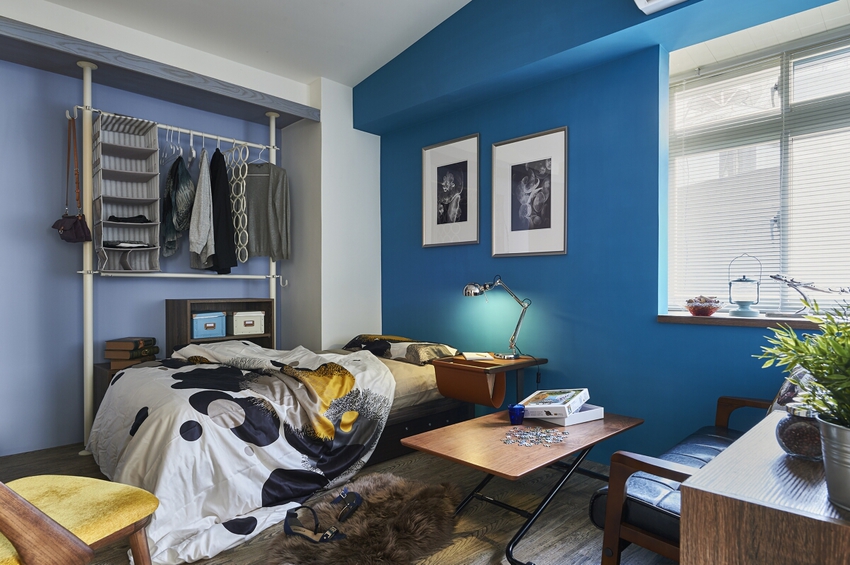 室內裝潢圖片， 第宅設計-靜謐的土耳其藍