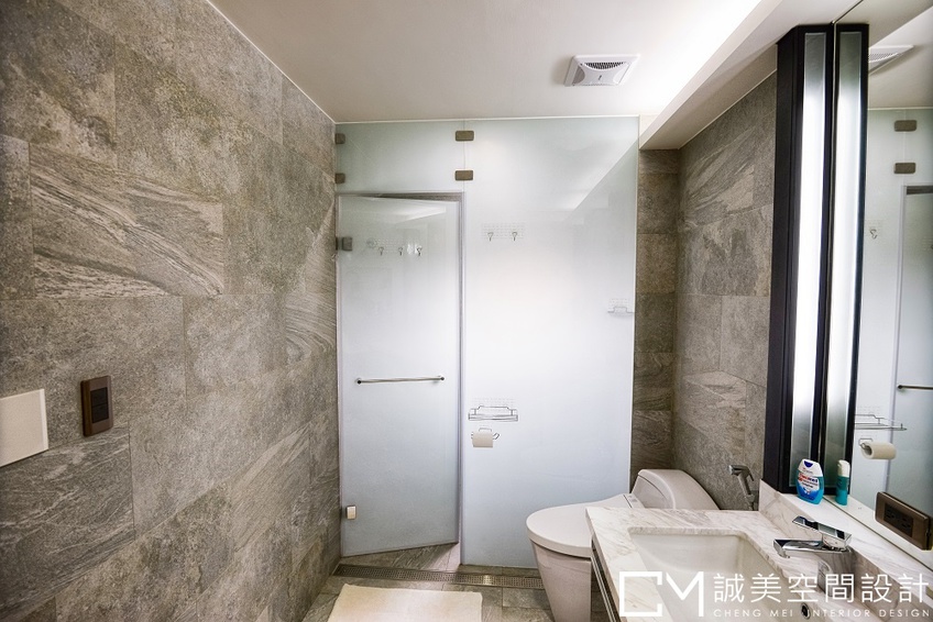 室內裝潢圖片，衛浴 周公館-工業北歐風格飯店式住宅